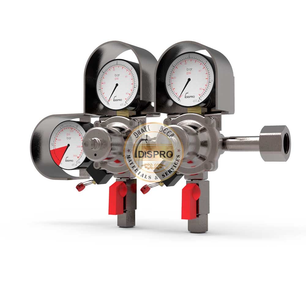 Regulador Plus 2 Cuerpos Dispro Rosca DIN 5/8&quot;