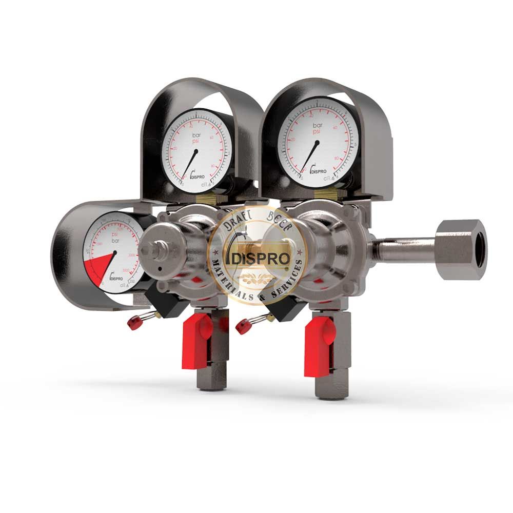 Regulador Plus 2 Cuerpos Dispro Rosca G1/2&quot; JG5/16&quot;