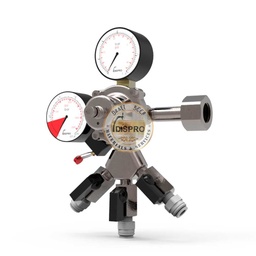 [PM061] Regulador Eco 1 Cuerpo Dispro Rosca G1/2&quot; 3 Espigas 5/16&quot;