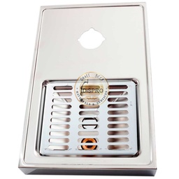 [ME005] Bandeja Inox 400x400x50mm 1 Ag. 50mm