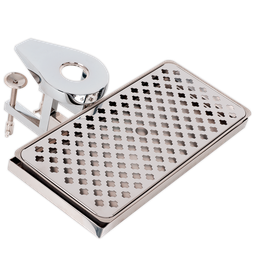 [ME061] Soporte 100mm 1&quot; + Bandeja 150x150cm s/m